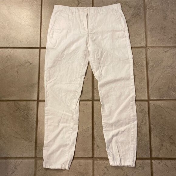 Gap 2 Regular Straight Leg Fit Trouser Pants Belt Loops - Picture 1 of 6